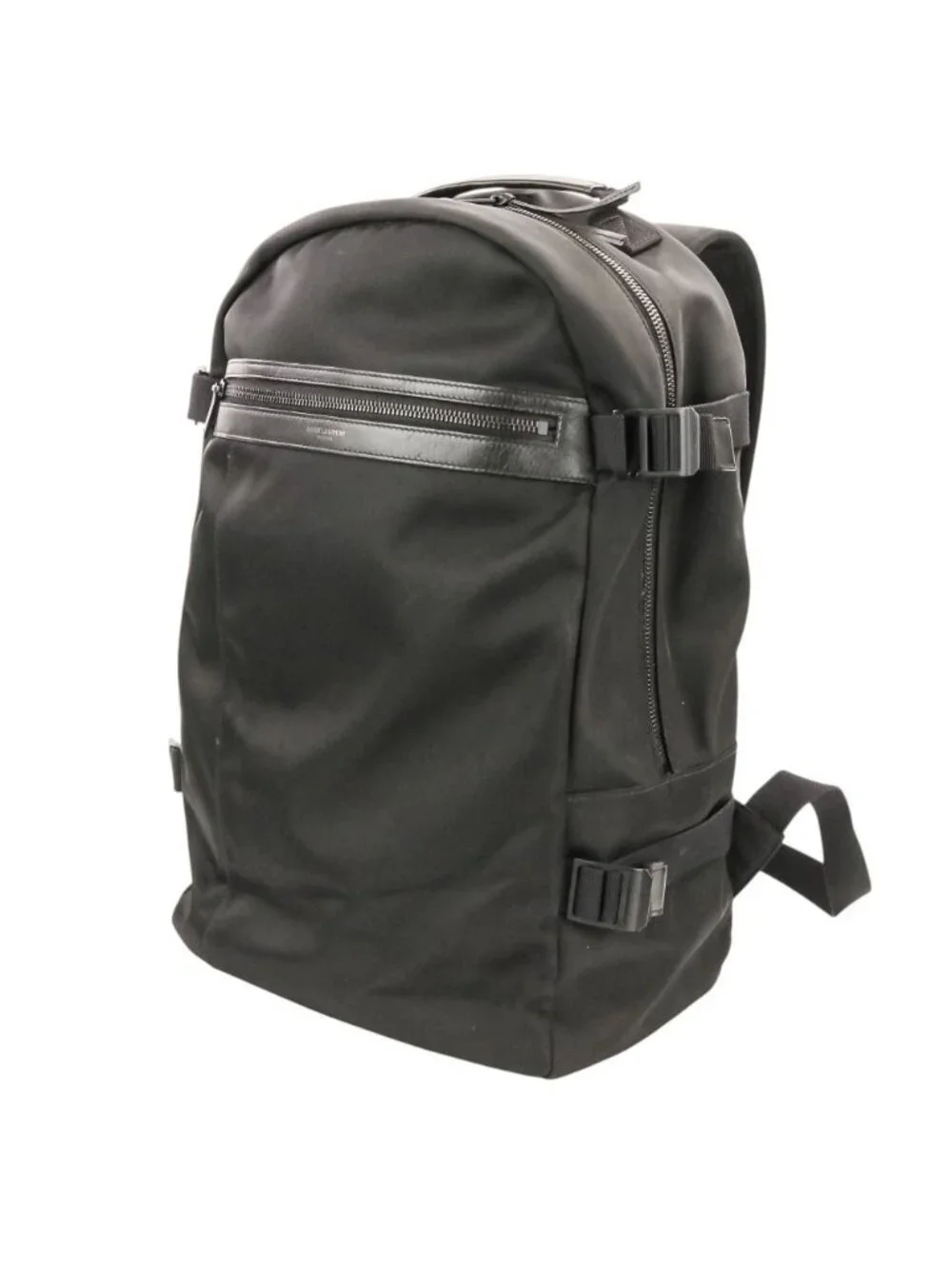 Saint Laurent Paris City Trekking Backpack Day Black